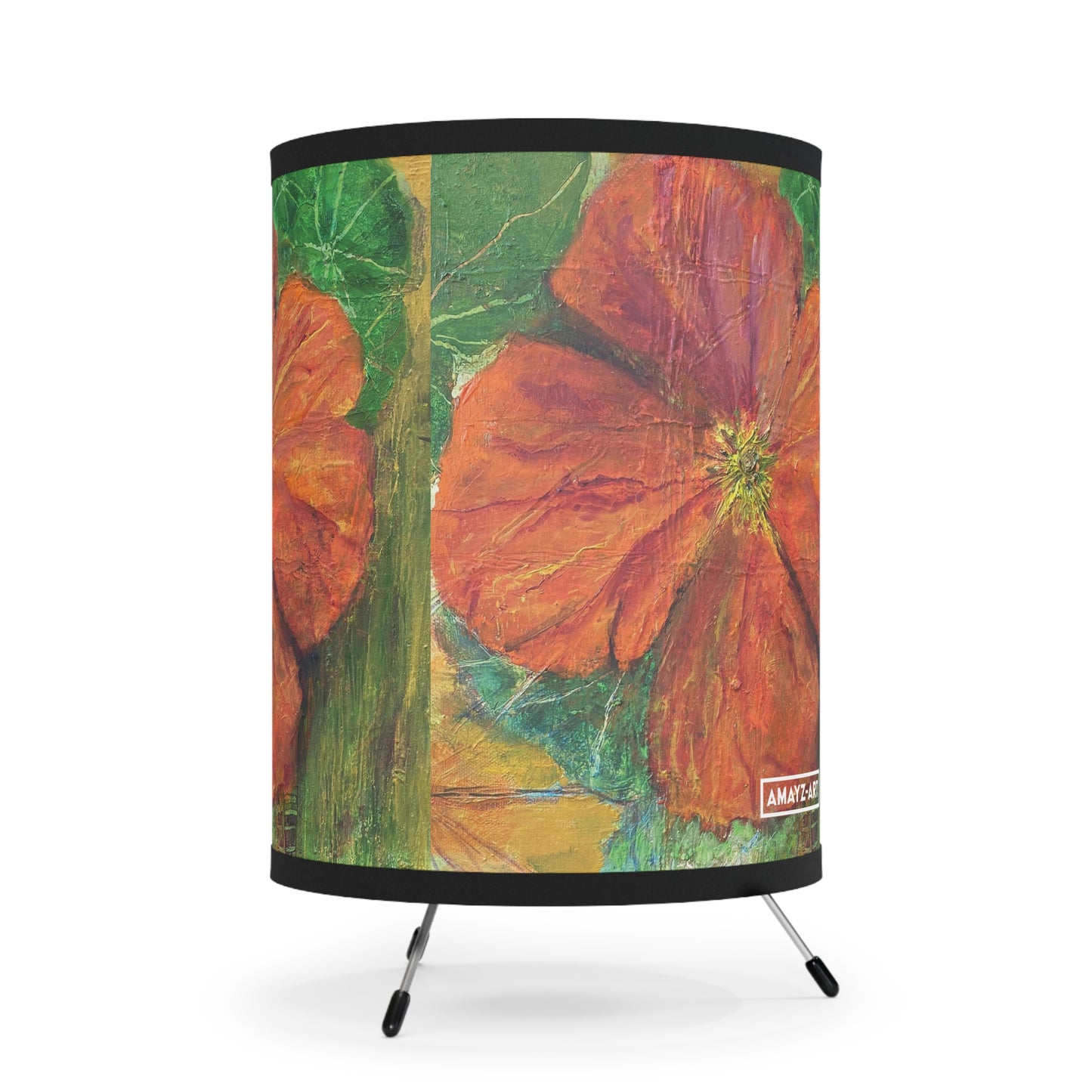 "Tangible" by Penny May Hineline | Tripod Lamp