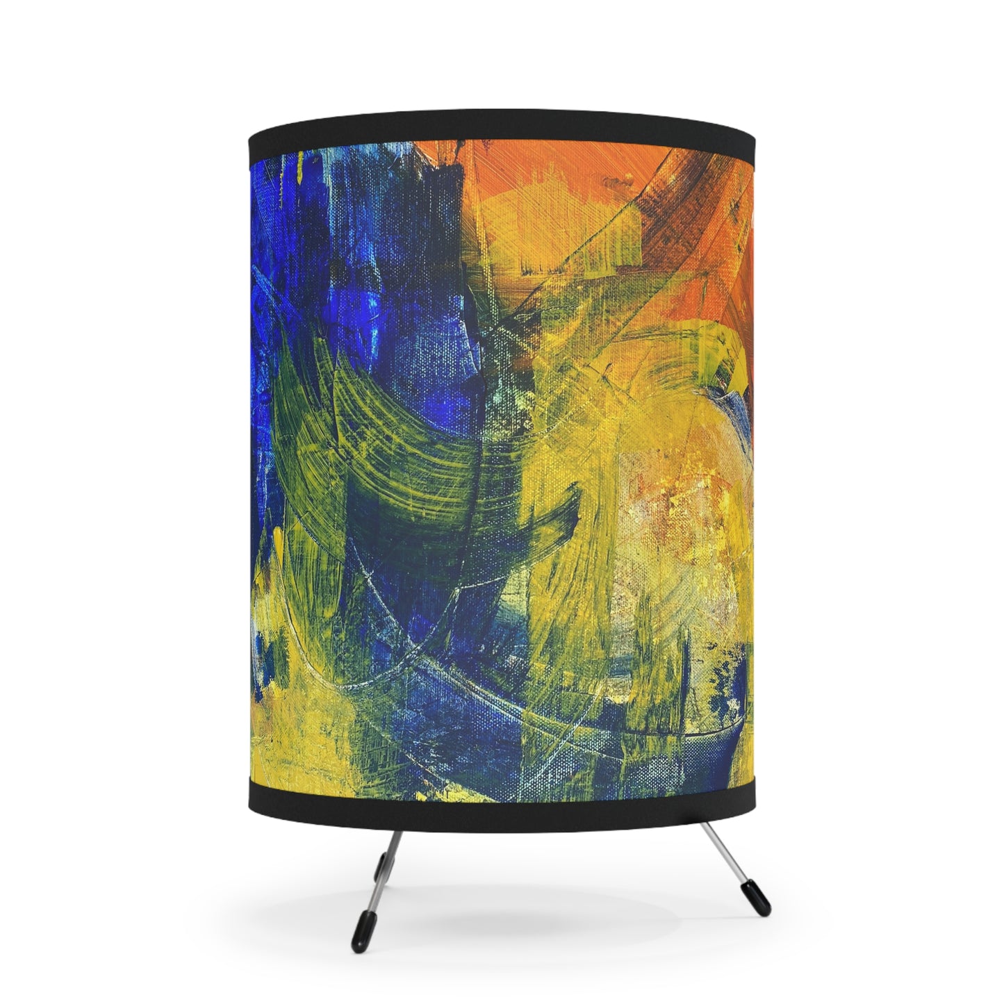 "Into the Blue" by Alex May | Tripod Lamp