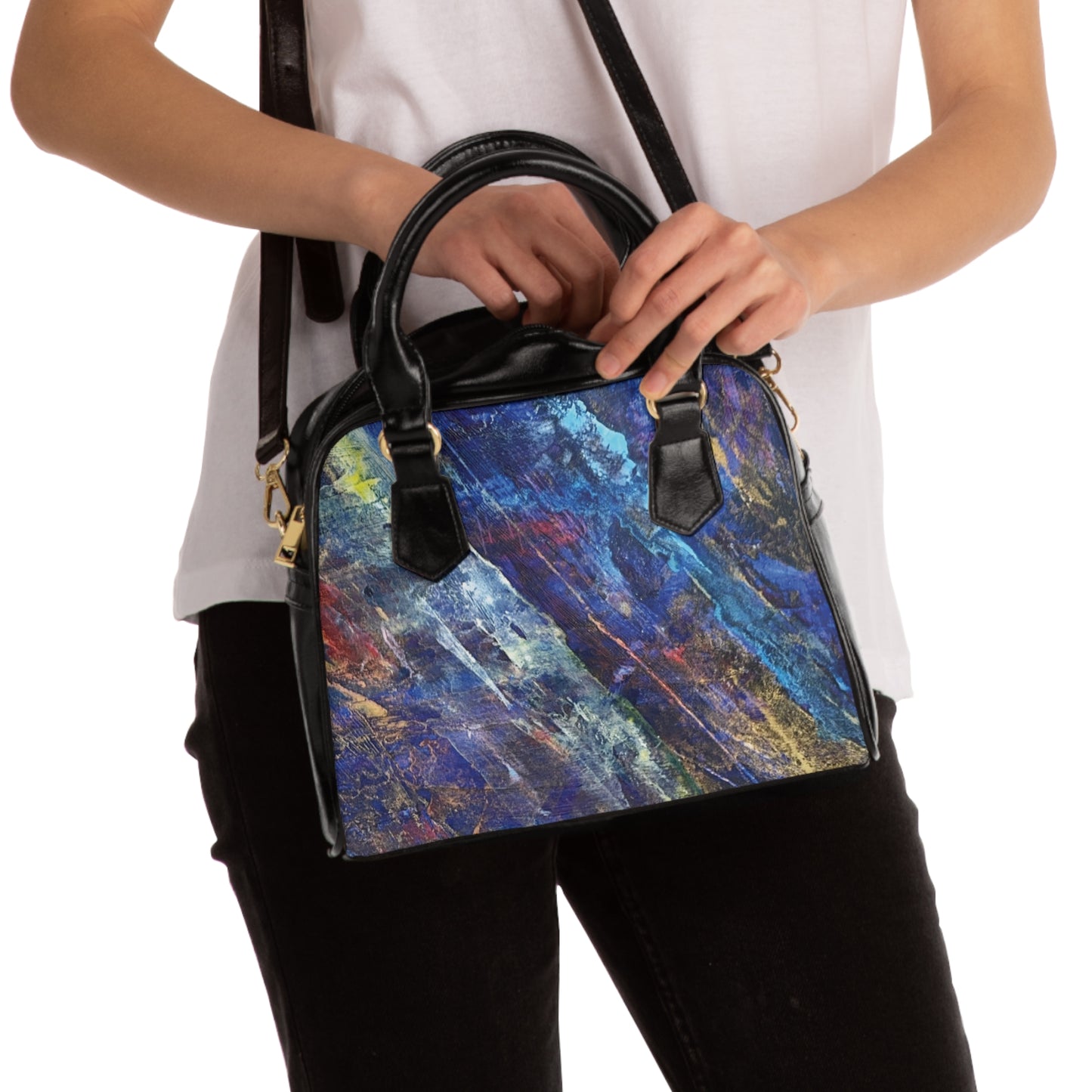 "Spectrum" by Penny Hineline | Shoulder Handbag