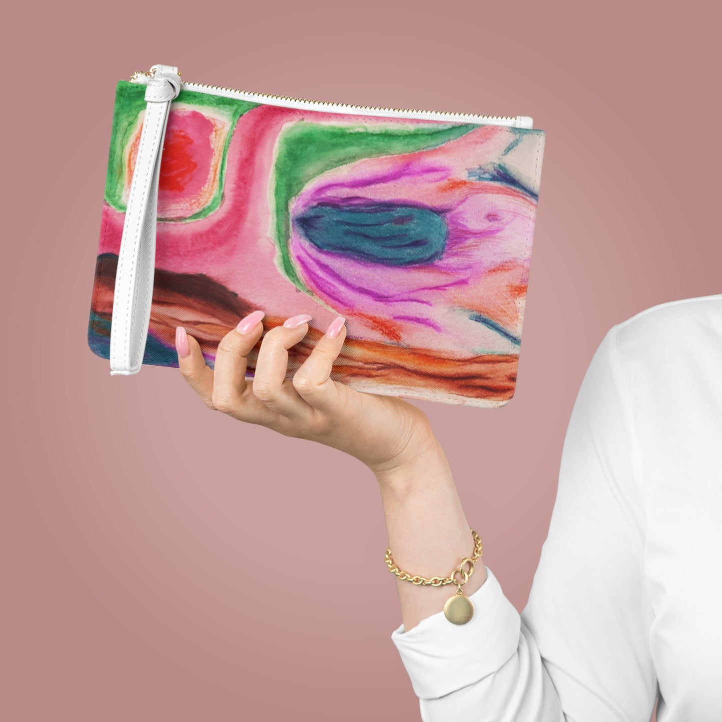 "Aura" by Pam Brown | Clutch Bag