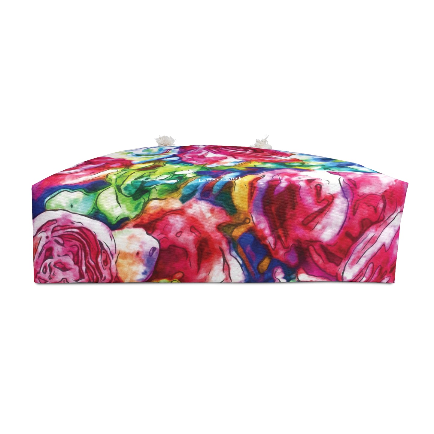 "Pink Rose" by Brooke Lumbus | Weekender Tote