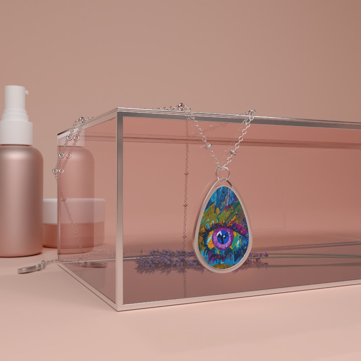 "Artistic Eye" by Brooke Lumbus | Pendant Necklace