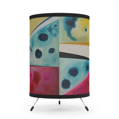 "Watercolor Pop" by Pam Brown | Tripod Lamp