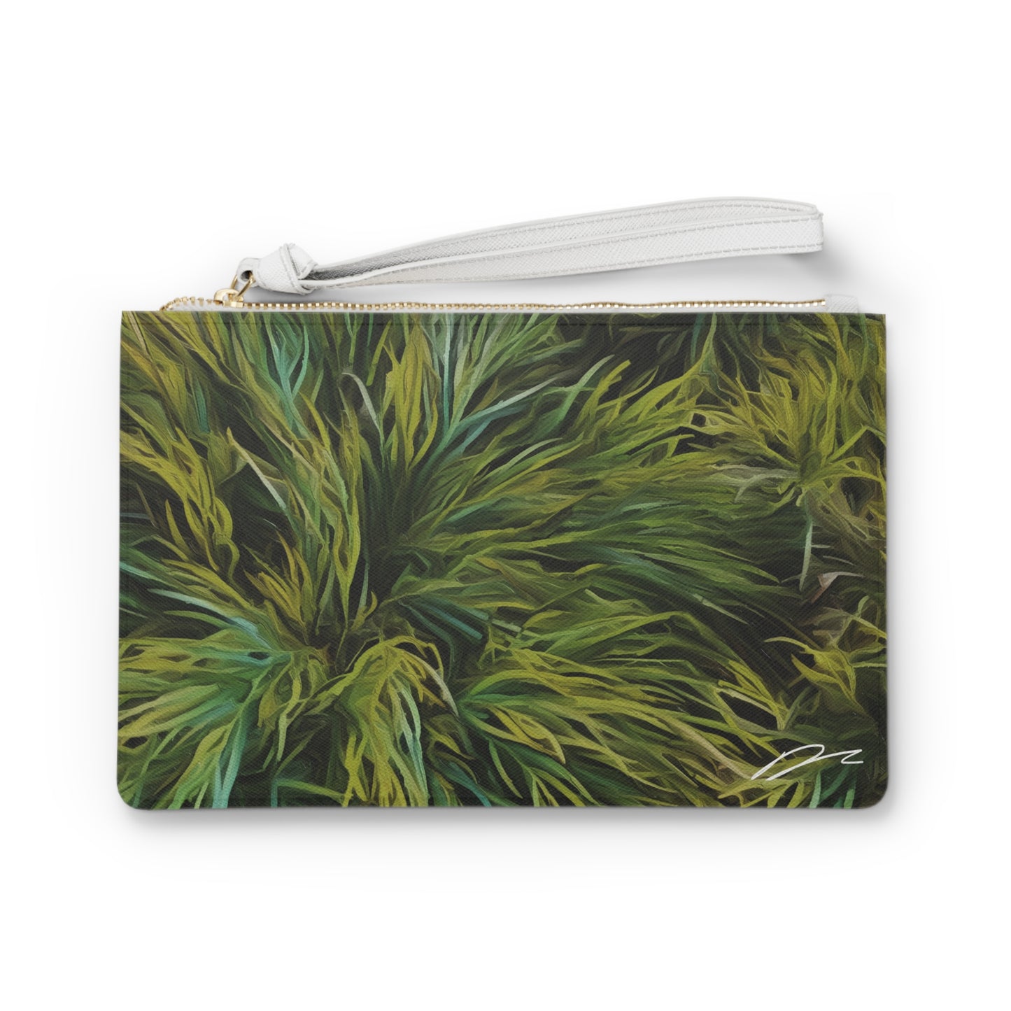 "Green Moss" by Brooke Lumbus | Clutch Bag