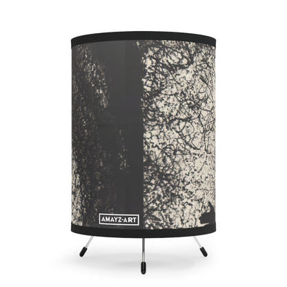 "Suspended" by Pam Brown | Tripod Lamp