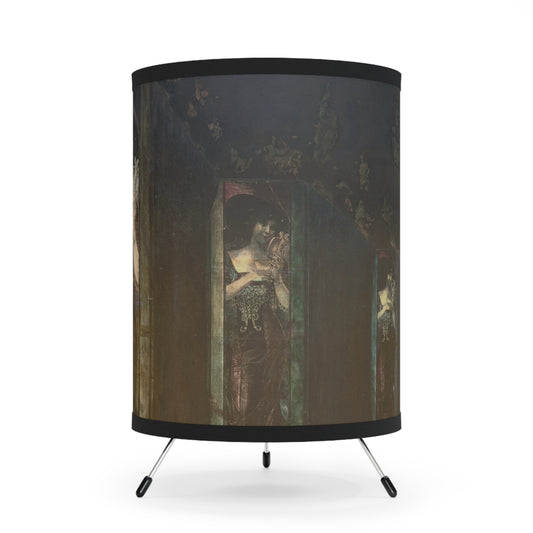 "Infinity" by Pam Brown | Tripod Lamp