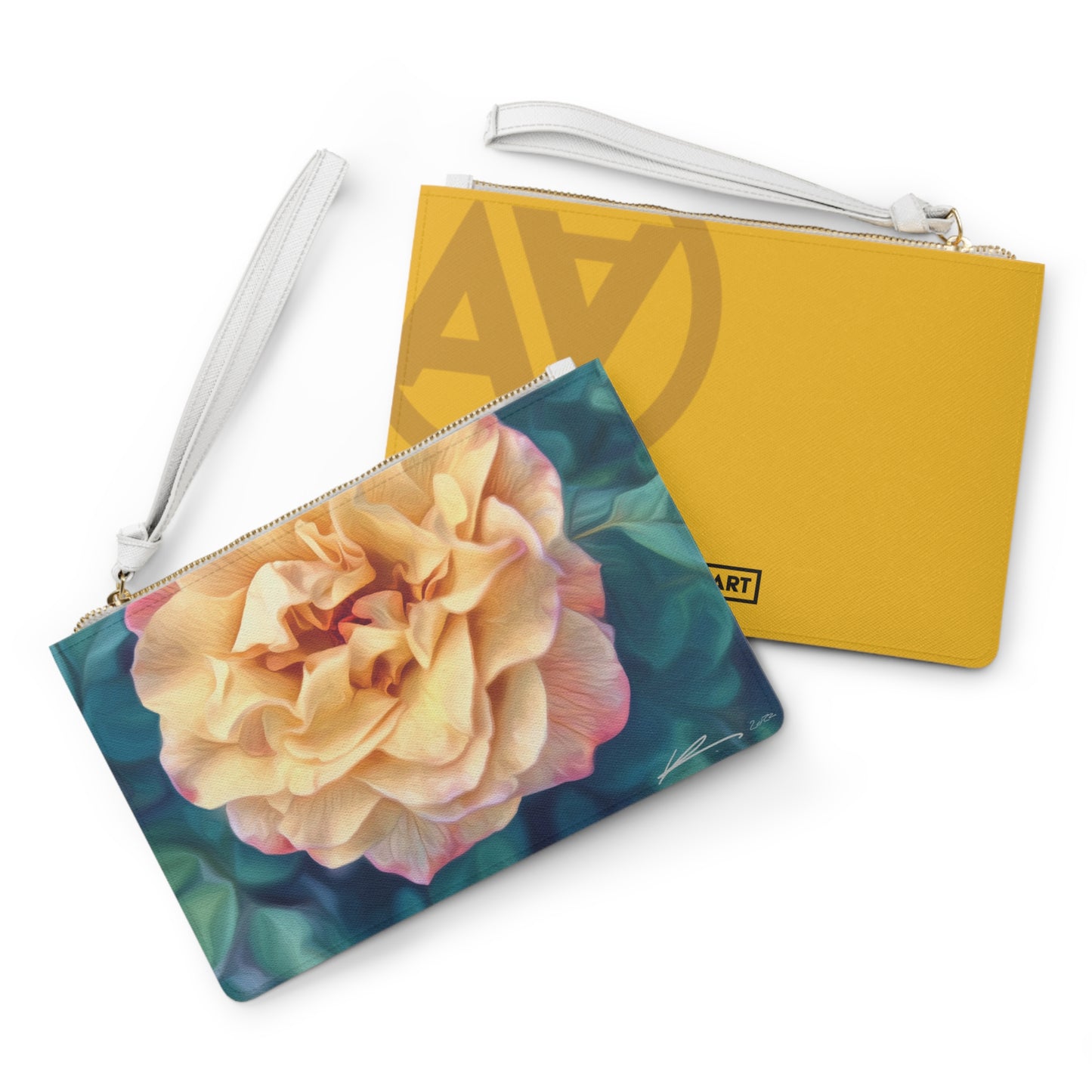 "Yellow Rose" by Brooke Lumbus | Clutch Bag