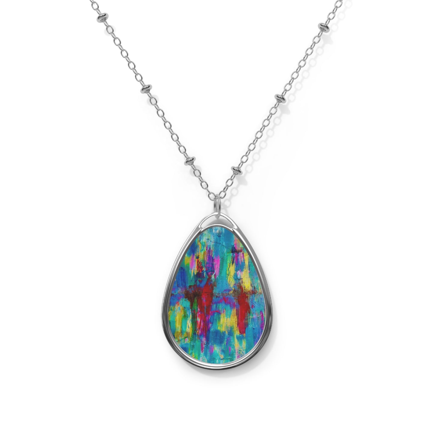 "Winter Day Reflections" by Brooke Lumbus | Pendant Necklace