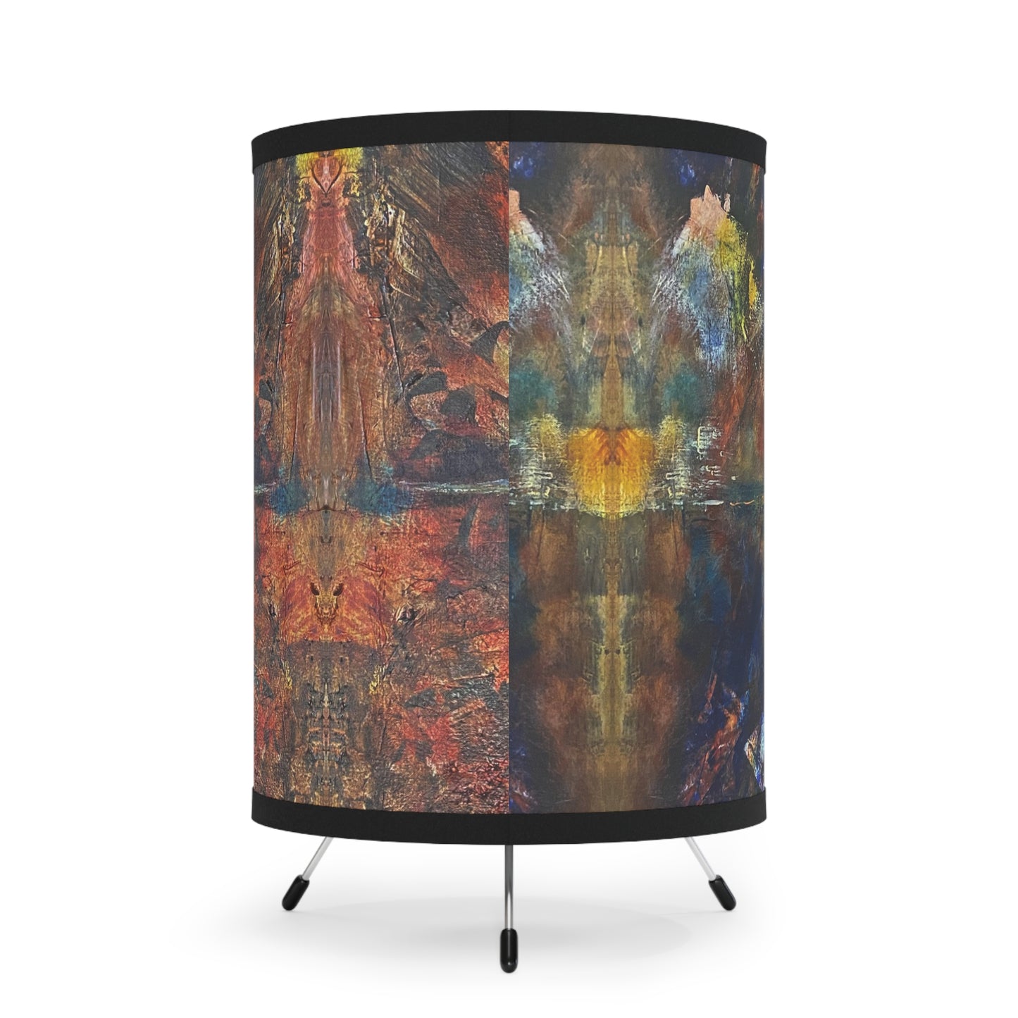 "Cavern" by Alex May | Tripod Lamp