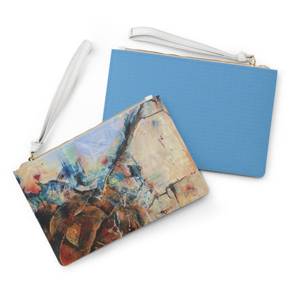 "Convergence" by Alex May | Clutch Bag