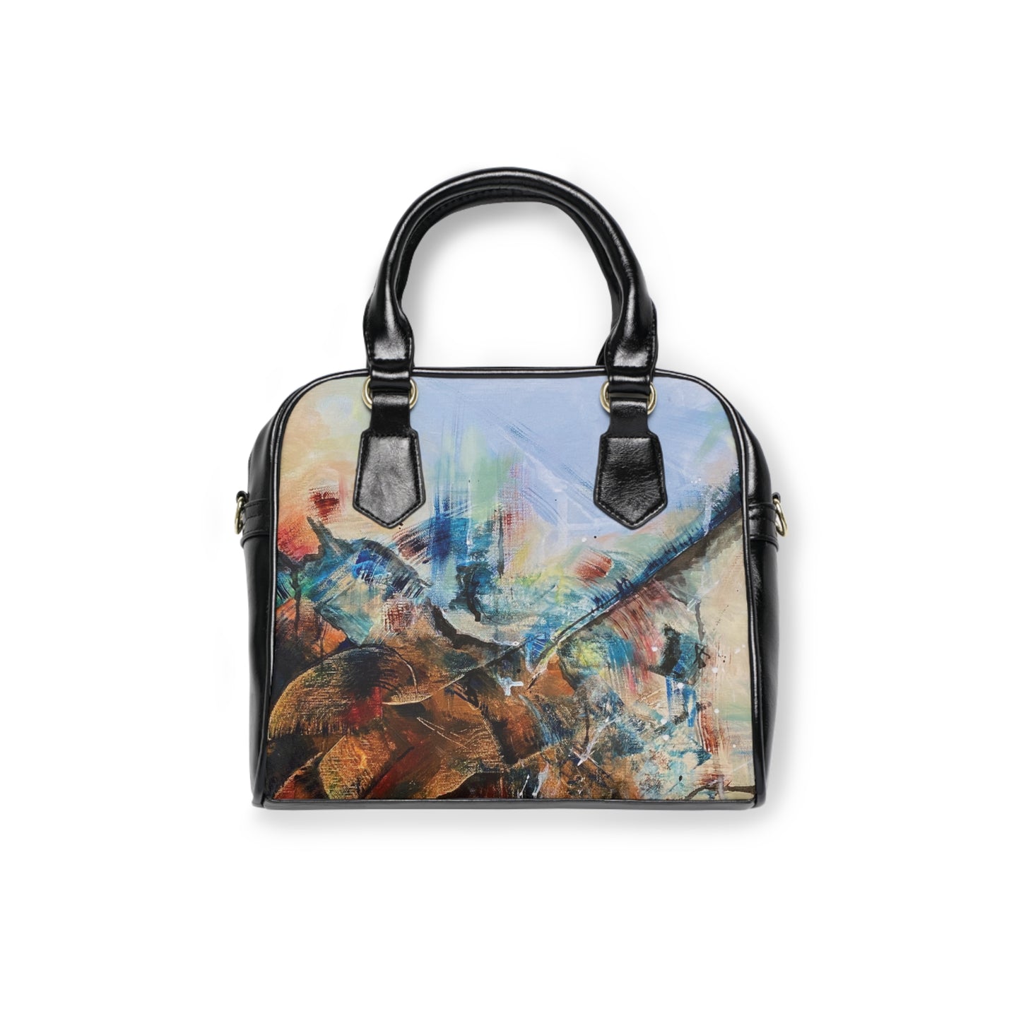 "Convergence" by Alex May | Shoulder Handbag