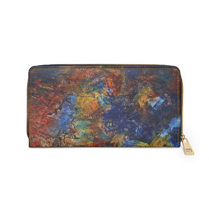 "Cavern" by Alex May | Zipper Wallet