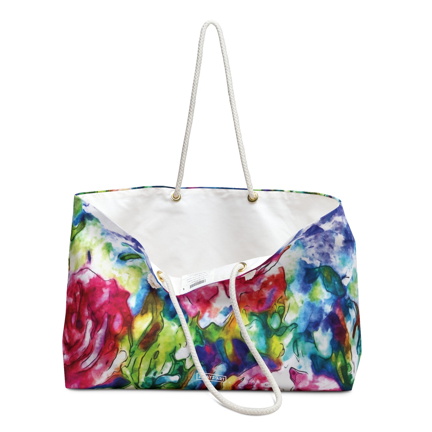 "Pink Rose" by Brooke Lumbus | Weekender Tote