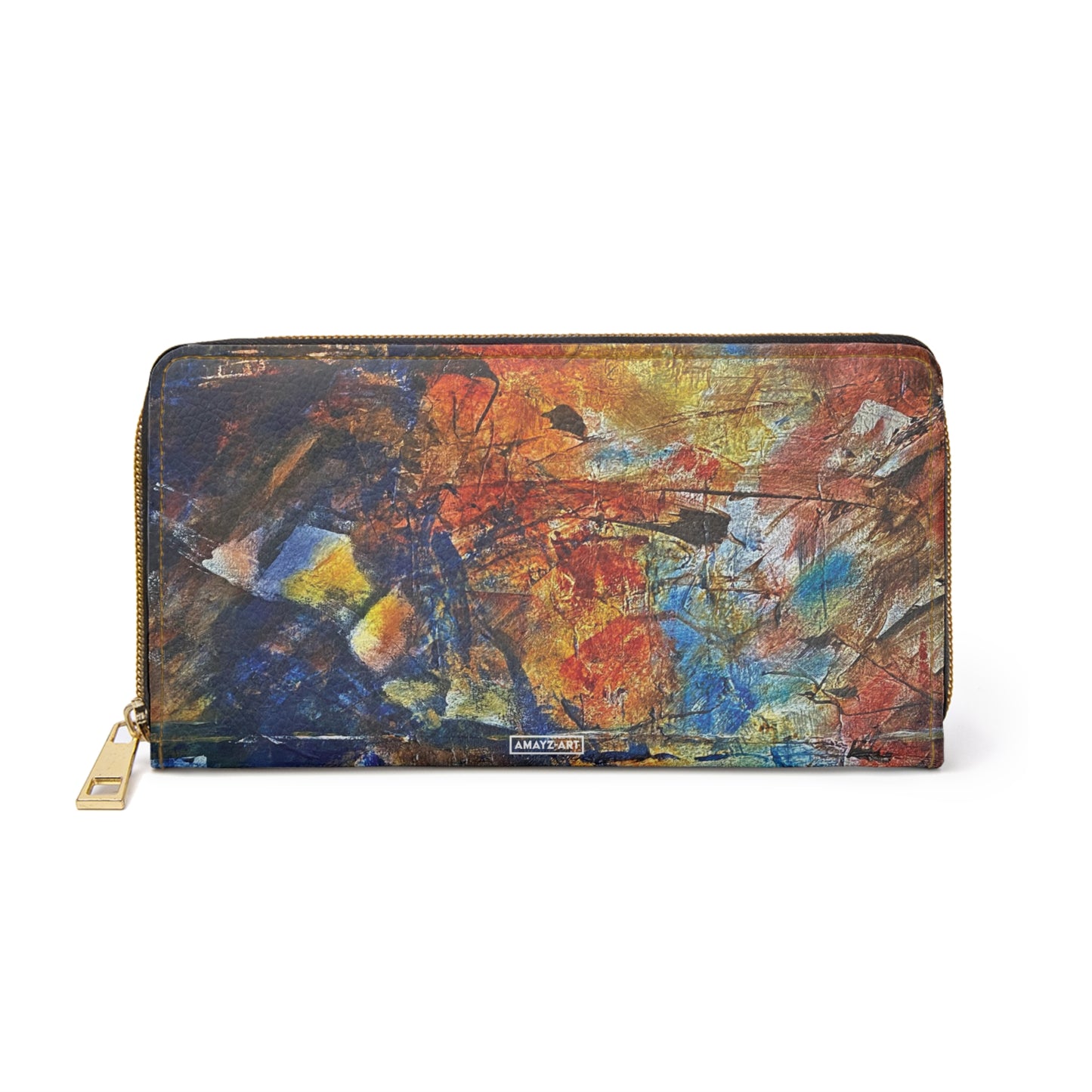 "Cavern" by Alex May | Zipper Wallet