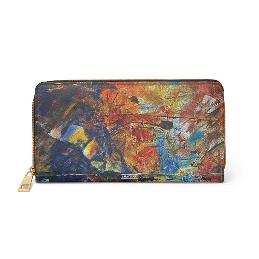 "Cavern" by Alex May | Zipper Wallet