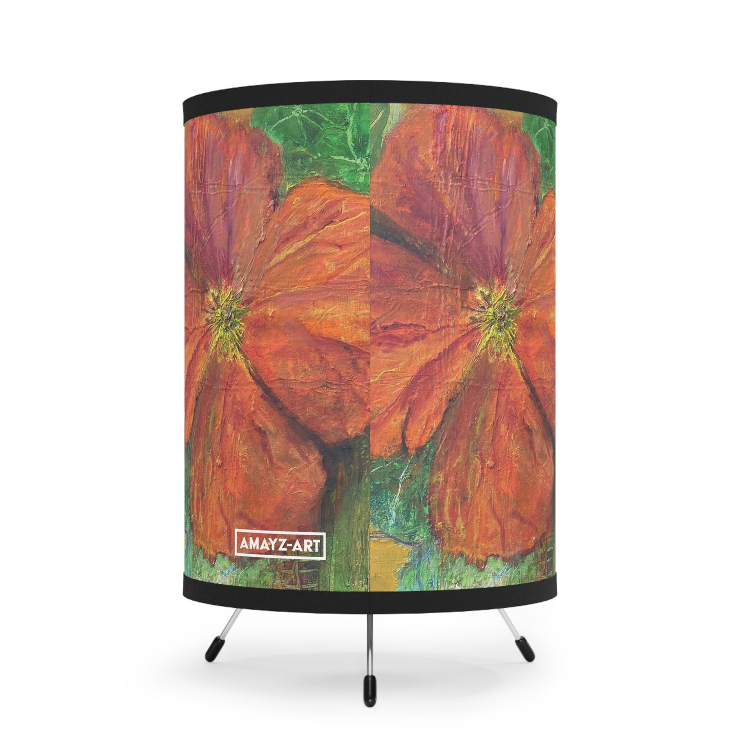 "Tangible" by Penny May Hineline | Tripod Lamp