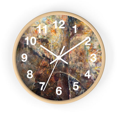 "Woven" by Alex May | Wall Clock