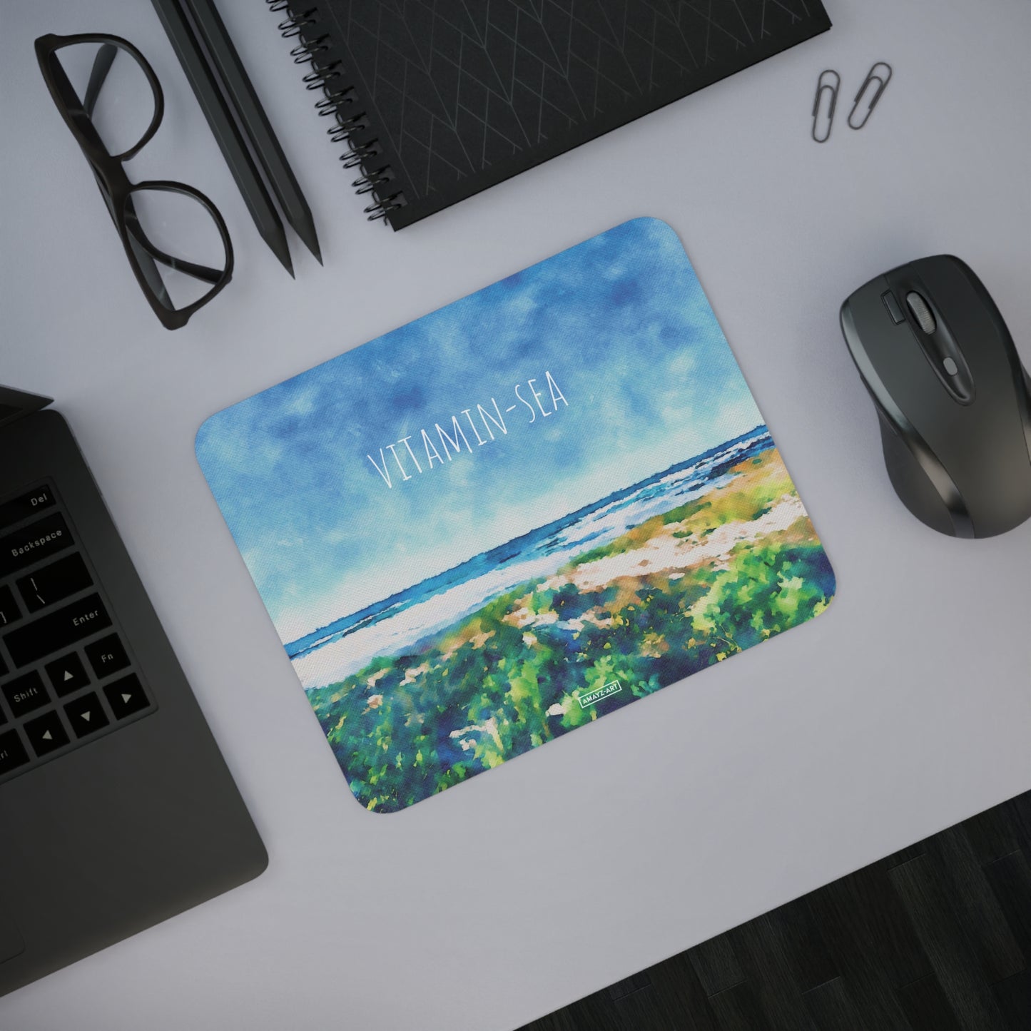 "Sea Breeze" by Brooke Lumbus | Mouse Pad