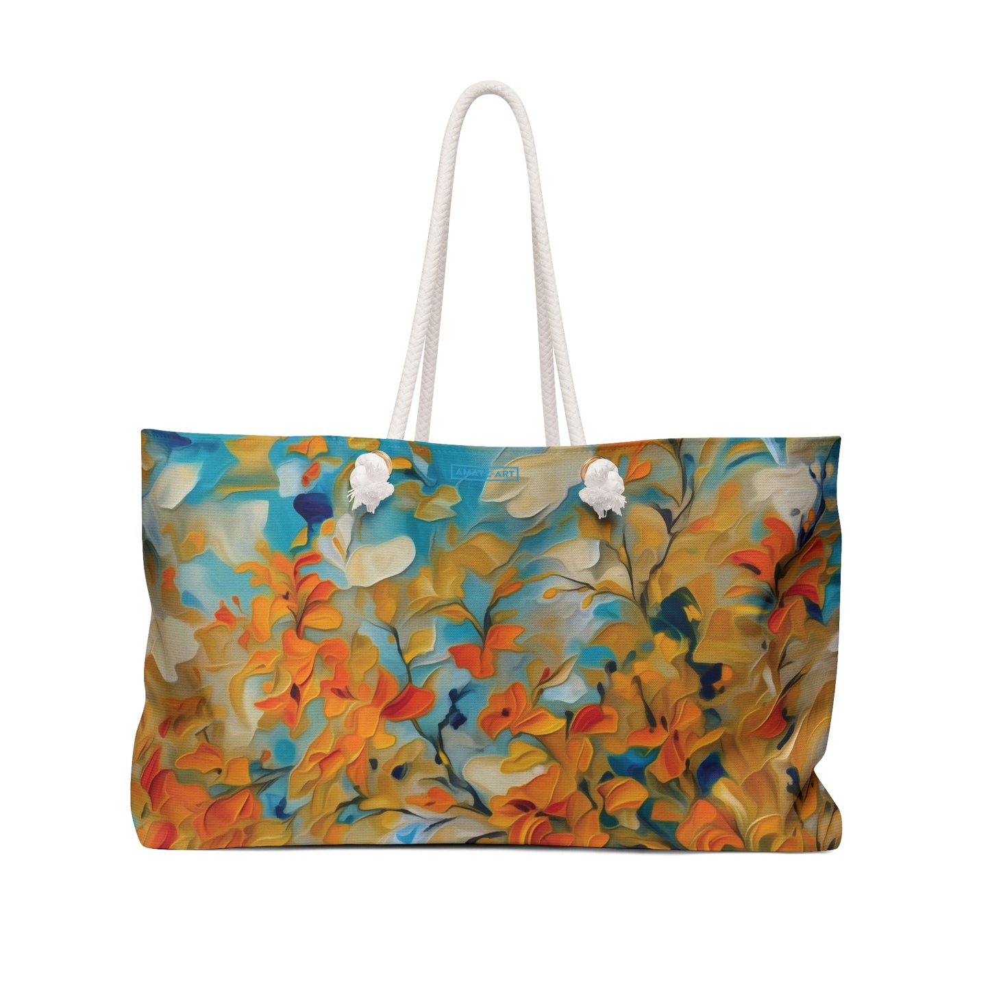 "Flora Joy" by Pam Brown | Weekender Tote
