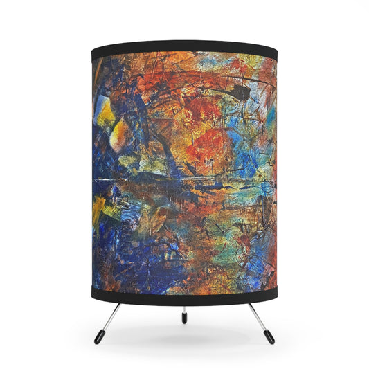 "Cavern" by Alex May | Tripod Lamp