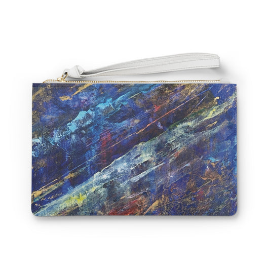"Spectrum" by Penny May Hineline | Clutch Bag