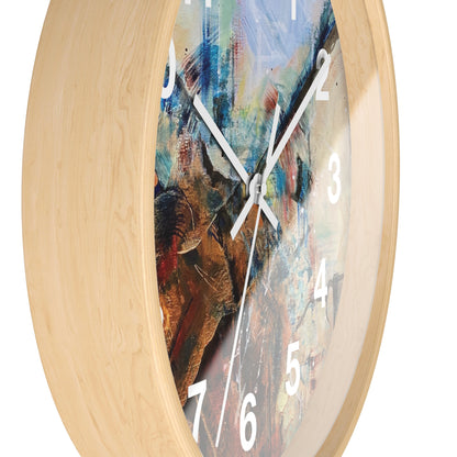 "Convergence" by Alex, Wall Clock