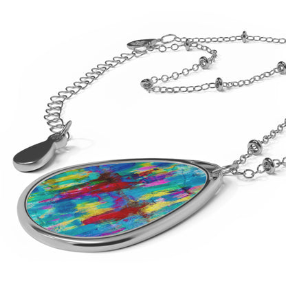 "Winter Day Reflections" by Brooke Lumbus | Pendant Necklace