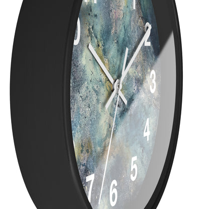 "Ocean's Edge" by Alex May, Wall Clock