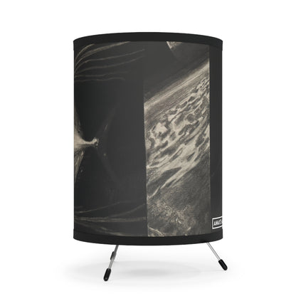 "So Long and Thanks For All The Fish" by Pam Brown | Tripod Lamp