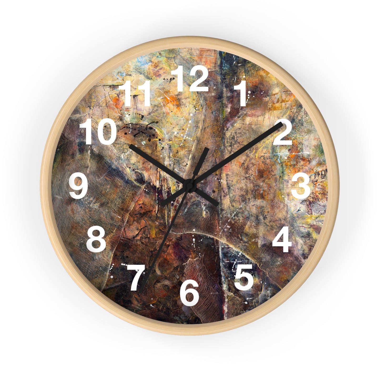 "Woven" by Alex May | Wall Clock