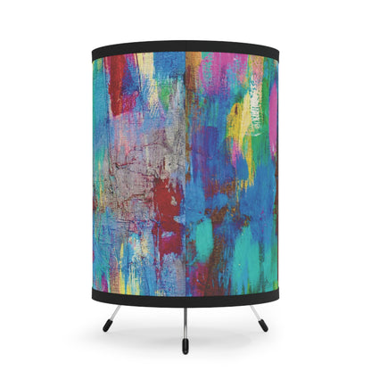 "Winter Day Reflections" by Brooke Lumbus | Tripod Lamp