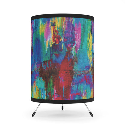 "Winter Day Reflections" by Brooke Lumbus | Tripod Lamp