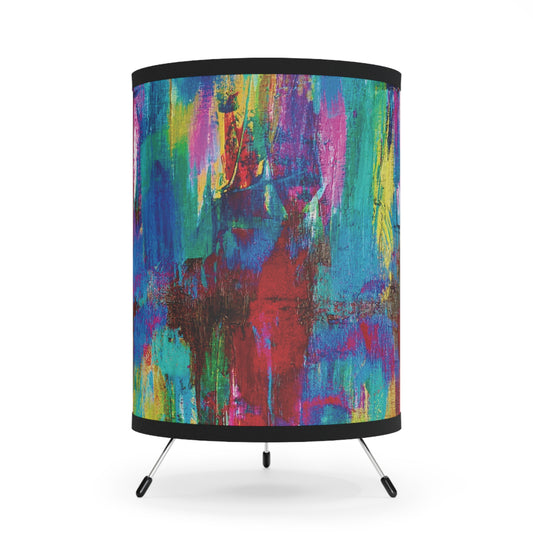 "Winter Day Reflections" by Brooke Lumbus | Tripod Lamp