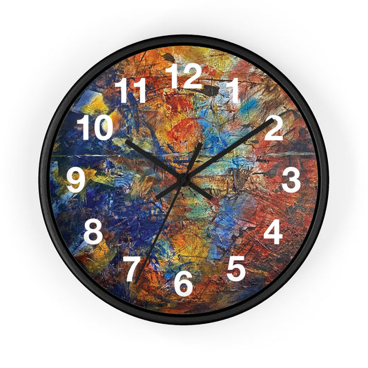 "Cavern" by Alex May, Wall Clock