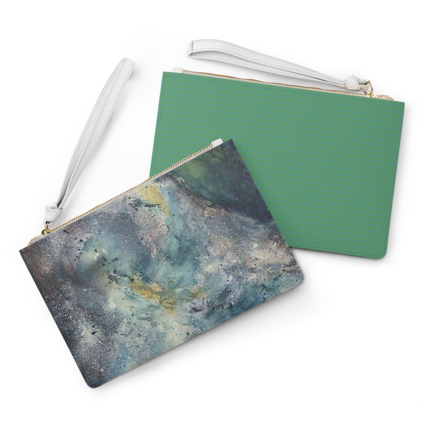 "Ocean's Edge" by Alex May | Clutch Bag