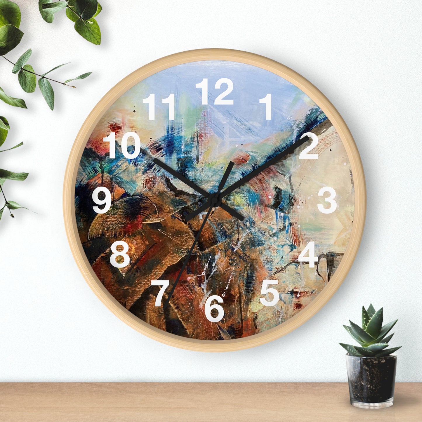 "Convergence" by Alex, Wall Clock