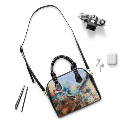 "Convergence" by Alex May | Shoulder Handbag