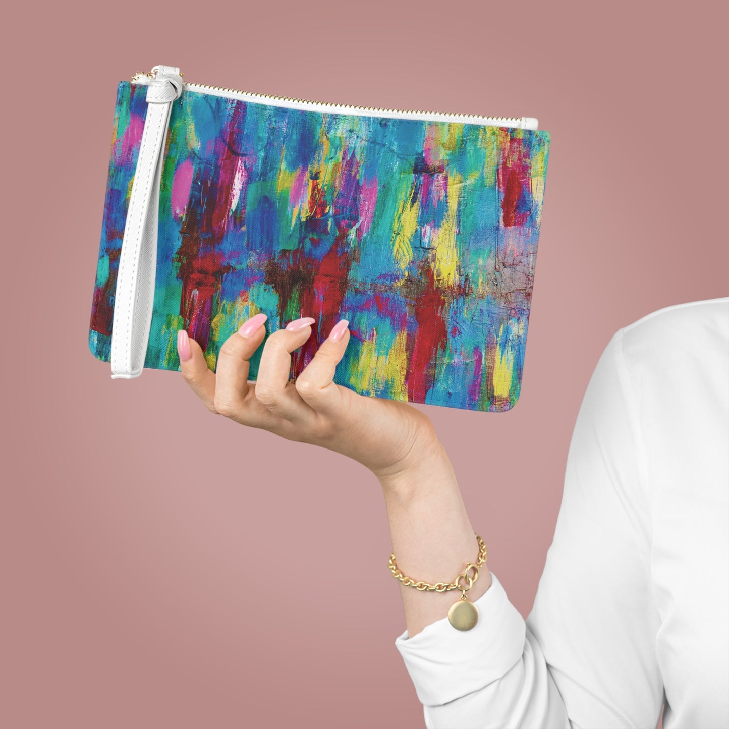 "Winter Day Reflections" by Alex May | Clutch Bag