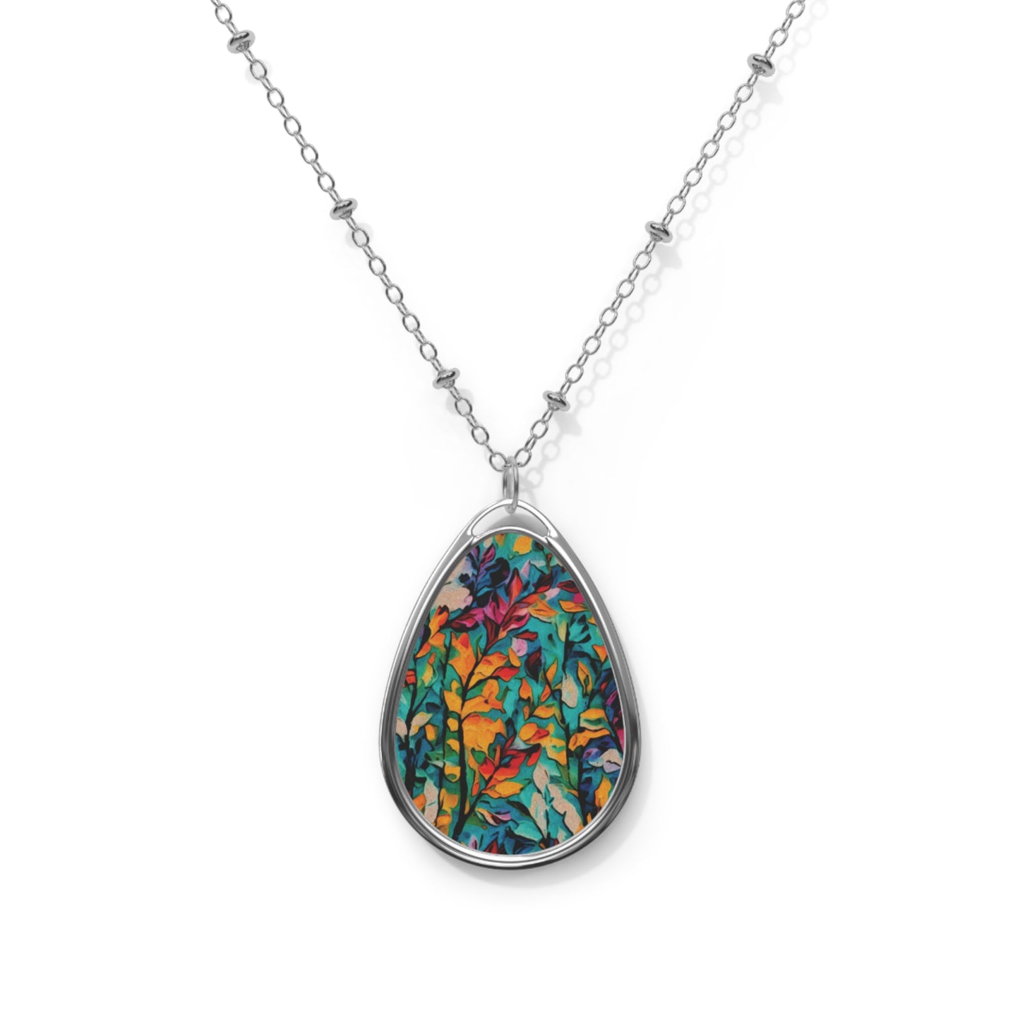 "Spring" by Penny May Hineline | Pendant Necklace