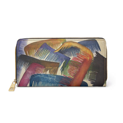 "Combs" by Pamela Brown | Zipper Wallet