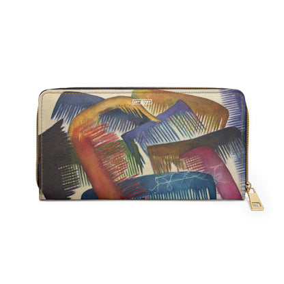 "Combs" by Pamela Brown | Zipper Wallet
