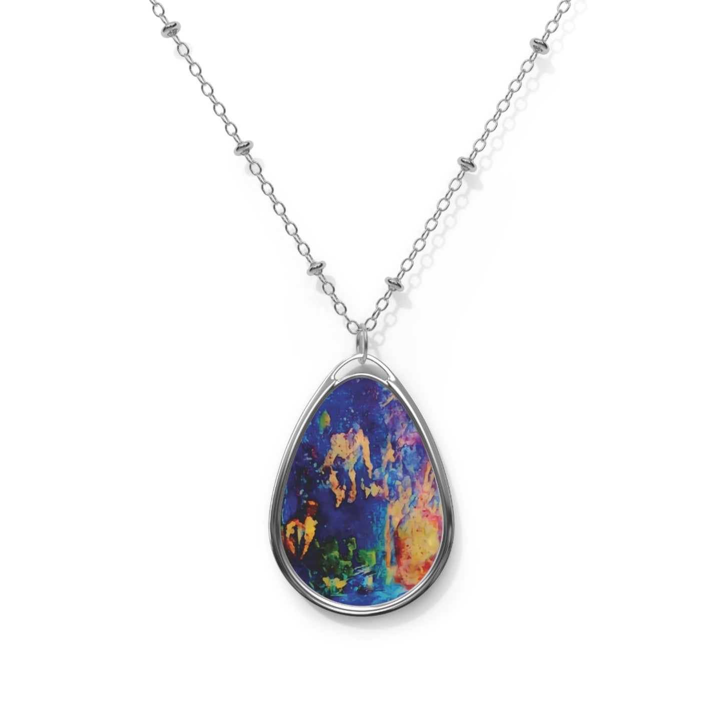 "Hidden Depths" by Penny May Hineline | Pendant Necklace