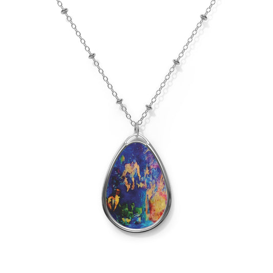 "Hidden Depths" by Penny May Hineline | Pendant Necklace