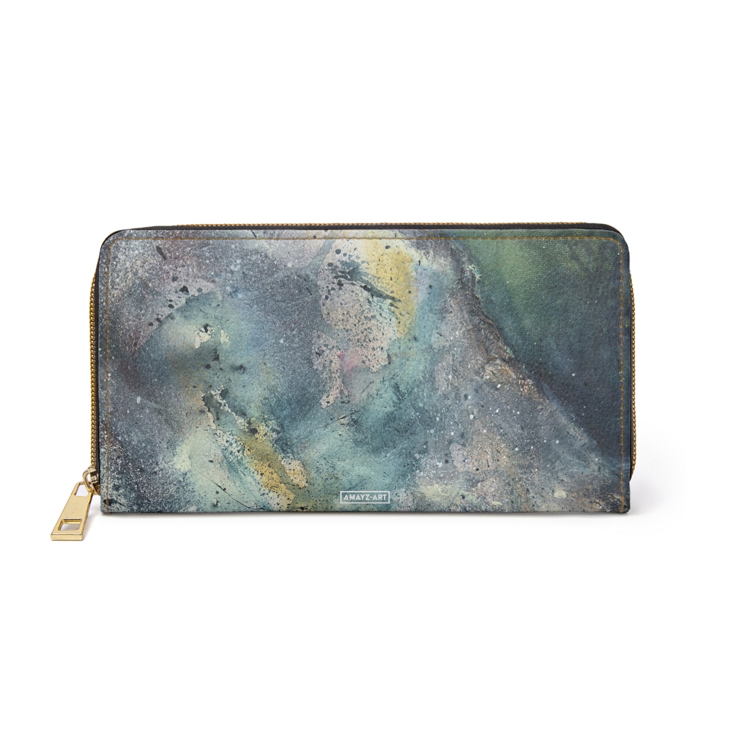 "Ocean's Edge" by Alex May | Zipper Wallet