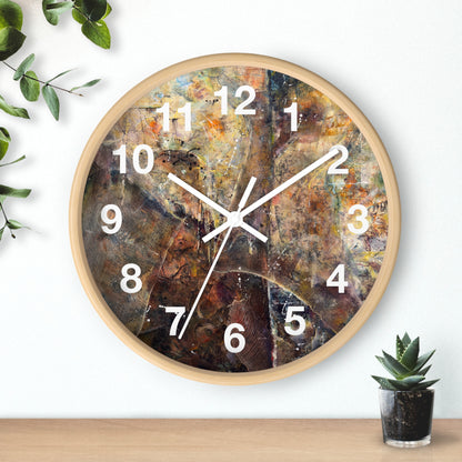"Woven" by Alex May | Wall Clock