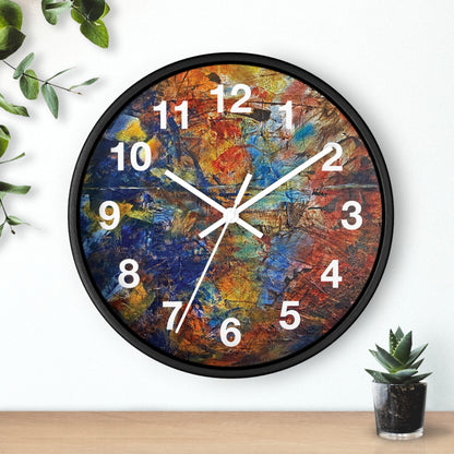 "Cavern" by Alex May, Wall Clock