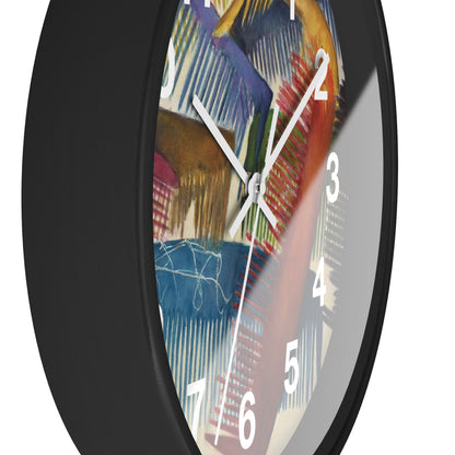 "Combs" by Pam Brown, Wall Clock