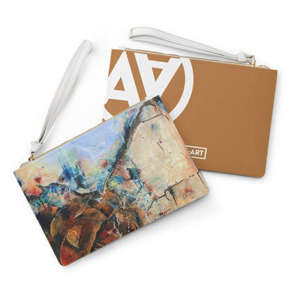 "Convergence" by Alex May | Clutch Bag