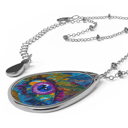 "Artistic Eye" by Brooke Lumbus | Pendant Necklace