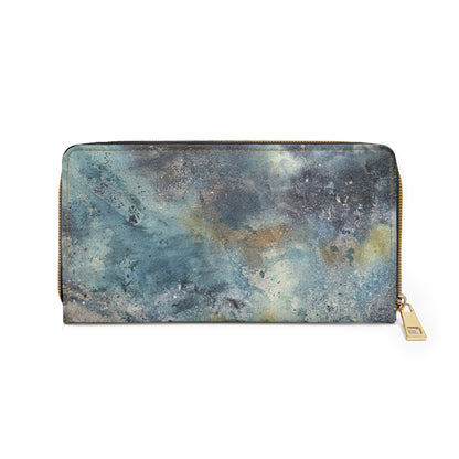 "Ocean's Edge" by Alex May | Zipper Wallet